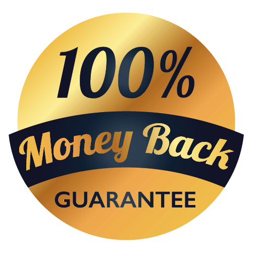 100% Money Back Guarantee